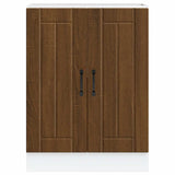 Sink Base Cabinet Lucca Brown Oak Engineered Wood 853684