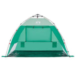 ZNTS Beach Tent 2-Person Sea Green Quick Release Waterproof 4005300