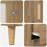 Highboard Artisan Oak 69.5 x 34 x 180 cm Engineered Wood 3415886