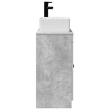 Bathroom Vanity with Sink Concrete Grey 54 x 35 x 83 cm 890133