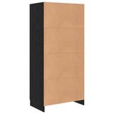 Wardrobe Black Oak 82.5 x 51.5 x 180 cm Engineered Wood 875163