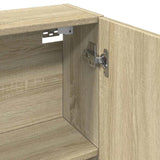 Bathroom Mirror Cabinet Sonoma Oak 64.5x20x66.5 cm Engineered Wood 849655