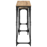 Console Table 2 pcs Artisan Oak 100 x 28 x 75 cm 882887