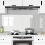 Kitchen Backsplash 2 pcs Transparent 70 x 60 cm Tempered Glass 3415532
