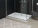 Shower trays 70 x 100 x 4 cm ABS 148899