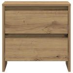 ZNTS Bedside Cabinet Artisan Oak 45x34x44,5 cm Engineered Wood 863355