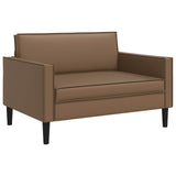 XXL Armchair Cappuccino Faux Leather 42043535
