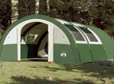 Camping Tent Tunnel 4-Person Green Waterproof 94400