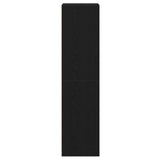 Wardrobe with Shelf Black Oak 50 x 50 x 200 cm Engineered Wood 3345123