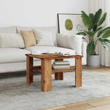 ZNTS Coffee Table Old Wood 60x60x42 cm Engineered Wood 855794