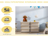 Kids Storage Unit, with Six Drawers - Cream T3398P347680