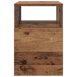 End Table 2 pcs Old Wood 30.5 x 30 x 45 cm Engineered Wood 890909