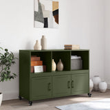 Sideboard Olive Green 100.5x39x72 cm Steel 846738