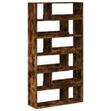 Bookcase Smoked Oak100x33x187.5 cm Engineered Wood 3309352
