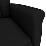 Massage Chair Black 70.5 x 96.5 x 95 cm Faux leather 348410