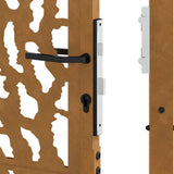 Garden Gate 100x200 cm Weathering Steel Trace Design 4100988