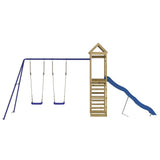 Outdoor Playset Impregnated Wood Pine 3156978