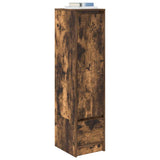 Highboard Smoked Oak 29.5x34x119.5 cm Engineered Wood 861656