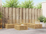 Outdoor Sofa Set 5 Piece White 3392469