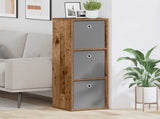 Sideboard with Drawer Old Wood 35 x 32 x 99.5 cm 8000570