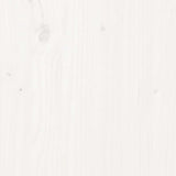 Table Top White 70x70x2.5 cm Solid Wood Pine Square 824386