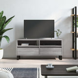 TV Cabinet Grey Sonoma 100x34.5x44.5 cm Engineered Wood 831250