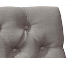 Upholstered Headboard Taupe 80 cm Solid Pine Wood 879367