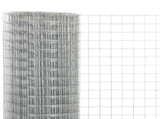 Chicken Wire Fence Galvanised Steel 10x1,5 m Silver 143615