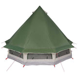 Tipi Tent with Roof Green 404 x 370 x 270 cm Taffeta 42000963