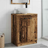 Bathroom Vanity with Sink Old Wood 54 x 35 x 83 cm 890146