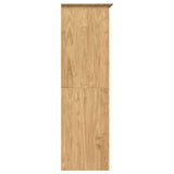 Wardrobe BODO Honey Brown 146 x 53.5 x 173 cm Engineered Wood 42023481