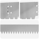 Lawn Edging 30 pcs 103 x 10 cm Steel Silver 8008442