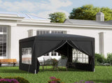 3 x 3 Pop Up Gazebo, Water and UV Resistant Party Tent Camping Canopy Marquee with Carry Bag, T3398P311651