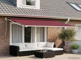 Awning Replacement Fabric Burgundy Red 300 x 200 cm Polyester 3444248