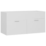 ZNTS Bathroom Furniture Set White Engineered Wood 3071333