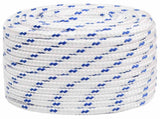 Multipurpose Utility Rope 18 mm 100 m White and Blue PP 3473070