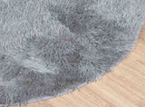 Shaggy Rug High Pile NAVARRA Light Grey 300x200 cm Polyester 4102938