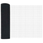 Welded Wire Fence Grey 0.4 x 100 m Steel 42005271
