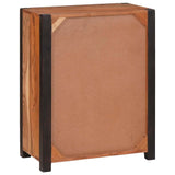 Sideboard with Drawer Brown 55 x 30 x 75 cm Solid Acacia Wood 4104007