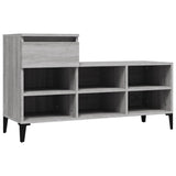 Shoe Cabinet Grey Sonoma 102x36x60 cm Engineered Wood 821218