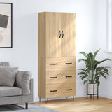 Highboard Sonoma Oak 69,5x34x180 cm Engineered Wood 3198084