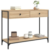 Console Table Sonoma Oak 100x34.5x75 cm Engineered Wood 834171