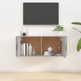 Wall Mounted TV Cabinet Concrete Grey 100x34.5x40 cm 816636