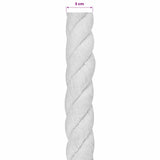 Rope White 3 x 3 x 2500 cm Cotton 42011879