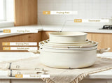 22-piece aluminum cookware set 31896319