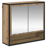 Bathroom Furniture Set 3 pcs Artisan Oak Engineered Wood 3402415