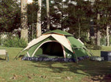 Camping Tent Dome 3-Person Green Quick Release 4004177