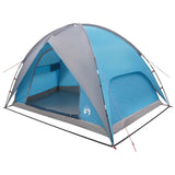 Camping Tent with Rainfly Water-resistant Dome Blue 42028521