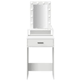 Dressing Table White 50 x 41 x 140 cm Engineered Wood 865154
