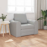 Sofa Bed Cloud Grey 98 x 71 x 83 cm Fabric 4106664